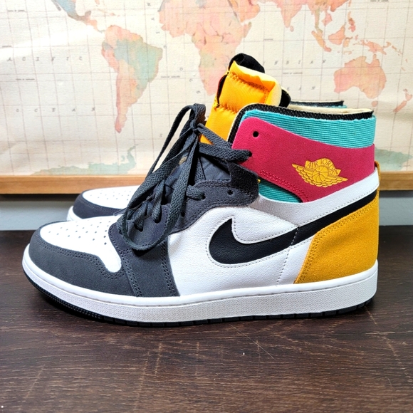 BRAND NEW Air Jordan 1 High Zoom Air CMFT Anthracite Men's Size 11.0 - Picture 4 of 7